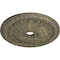 Ekena Millwork Tomango Egg & Dart Medallion (Canopies up to 6 3/4"), 27 7/8"OD x 3 7/8"ID x 2 1/2"P, Witch Hazel CM27TOWHC - alternate 4